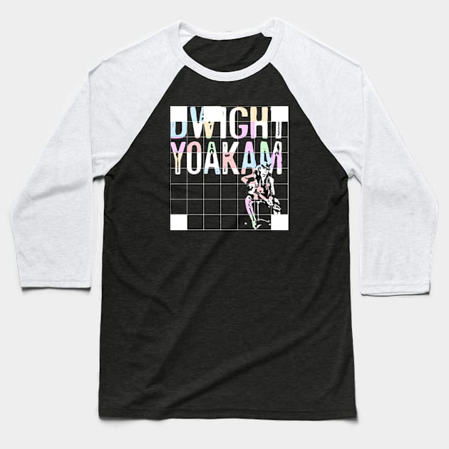 dwight yoakam design art picture Baseball T-Shirt by hot_issue